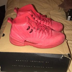 All red 12s retro